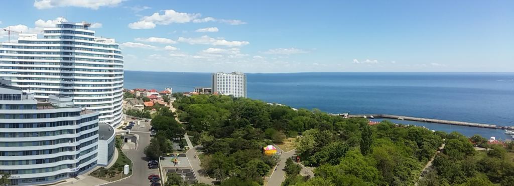 Ferienwohnung Aparts Panorama Sea Odessa Exterior foto